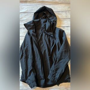 Black Hooded Jacket
